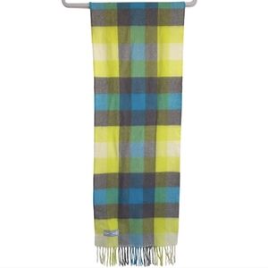 The Woollen Market Ireland Irish Merino Wool Multicolor Preppy Academia Scarf